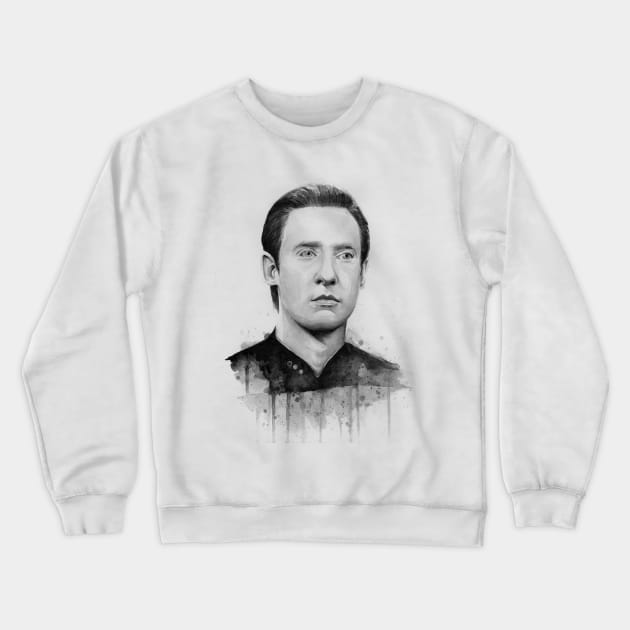 Data Crewneck Sweatshirt by Olechka